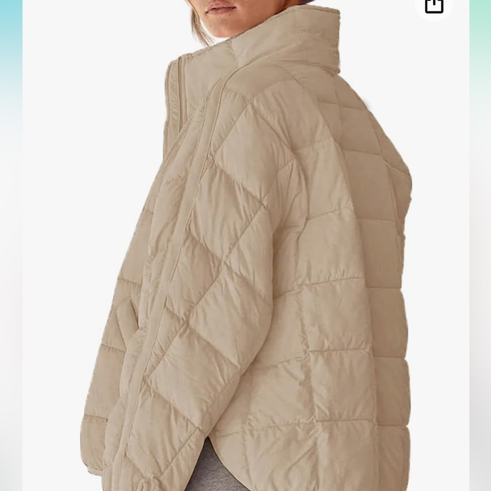 Lightweight Puffer Zip-Up - Picture 2 of 4